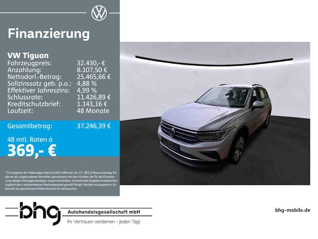 Volkswagen Tiguan 2.0 TDI 4Motion DSG Life