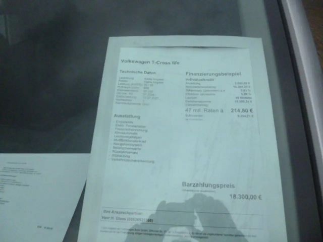 Volkswagen T-Cross 1.0 TSI Life