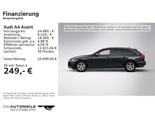 Audi A4 35 TFSI Avant S-Tronic