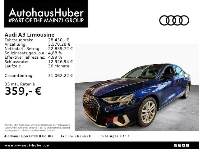 Audi A3 35 TDI S-Tronic Sedan