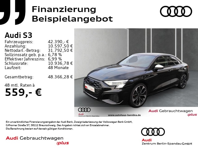 Audi S3 Quattro S-Tronic Sedan