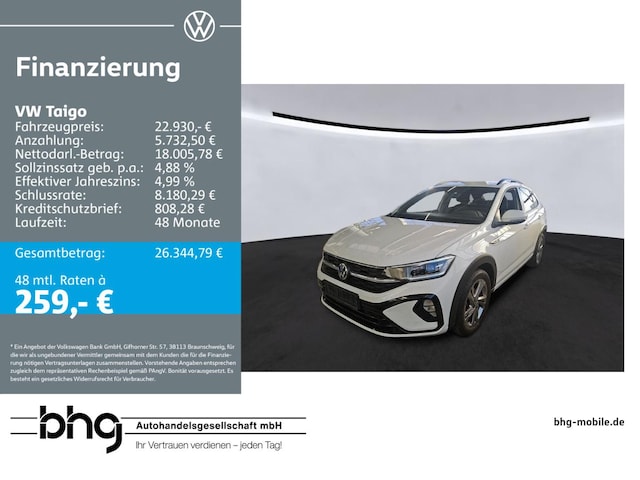 Volkswagen Taigo 1.0 TSI DSG R-Line