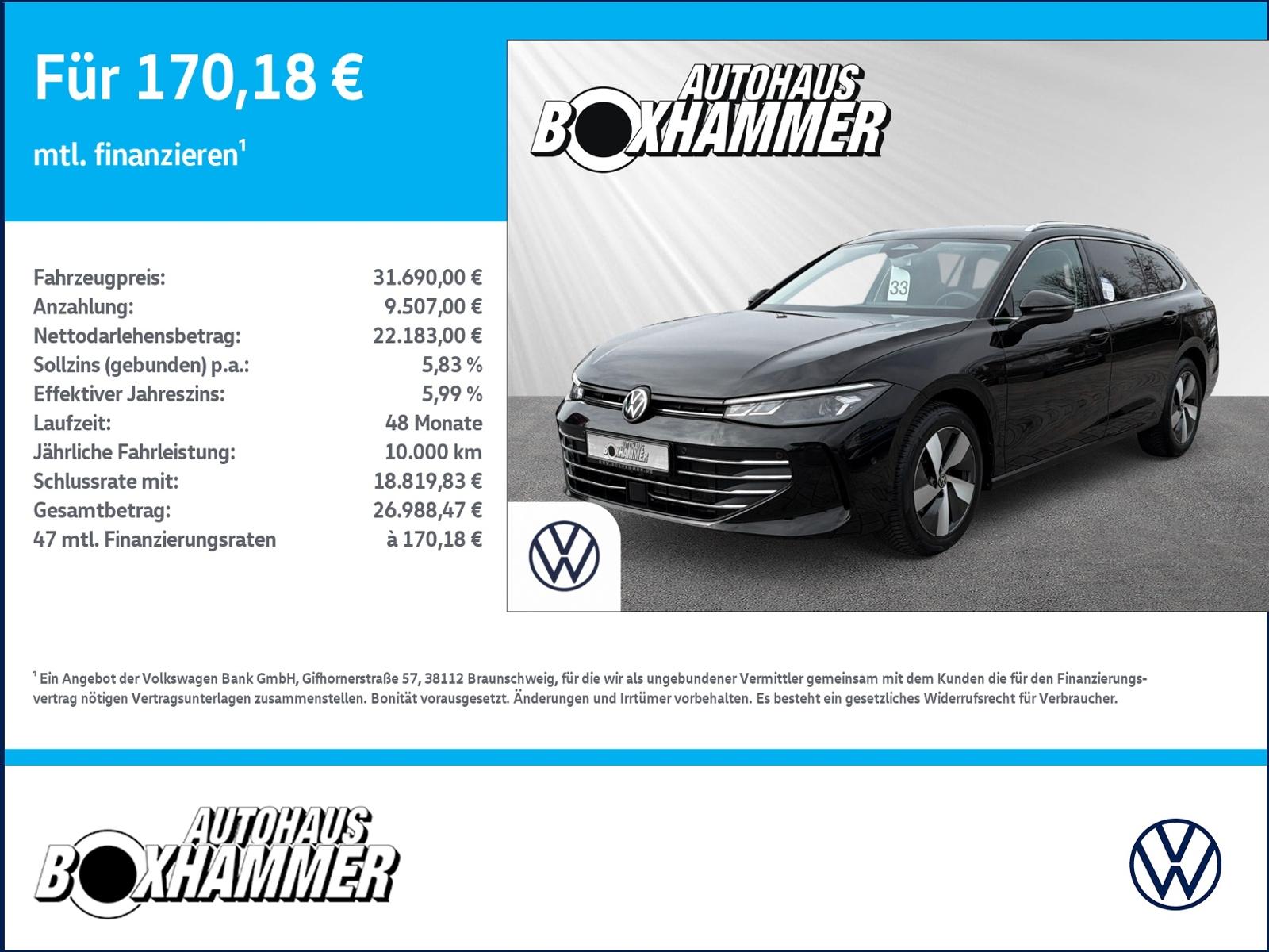 Volkswagen Passat 1.5 eTSI Business DSG Variant