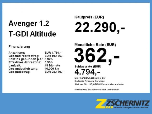Jeep Avenger Altitude