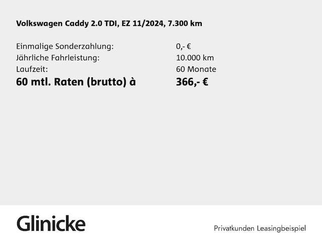 Volkswagen Caddy 2.0 TDI