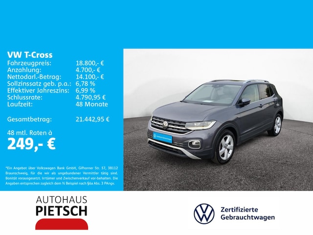 Volkswagen T-Cross 1.0 TSI Style