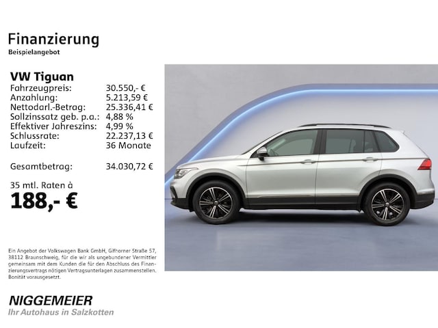 Volkswagen Tiguan 2.0 TDI Life