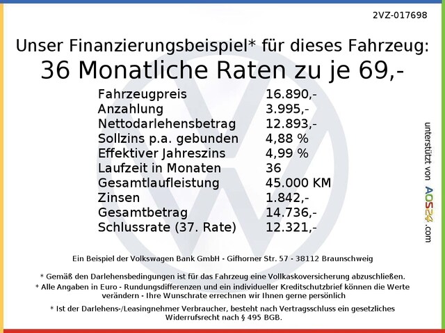 Volkswagen Polo 1.0 MPI Move