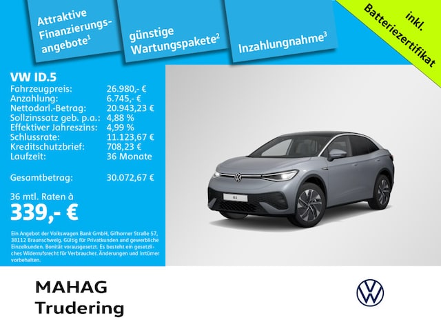 Volkswagen ID.5 128 kW IQ.Drive Pro
