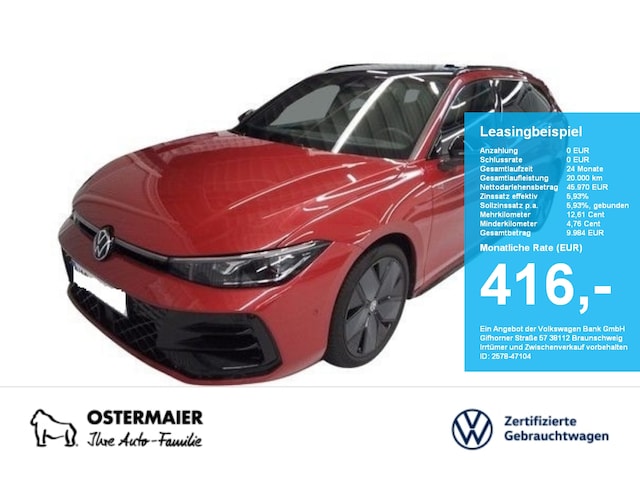 Volkswagen Passat SIGNATURE 265PS 4M NP.80T AHK.PANO.STDHZG.DCC.HEAD-UP.19 !