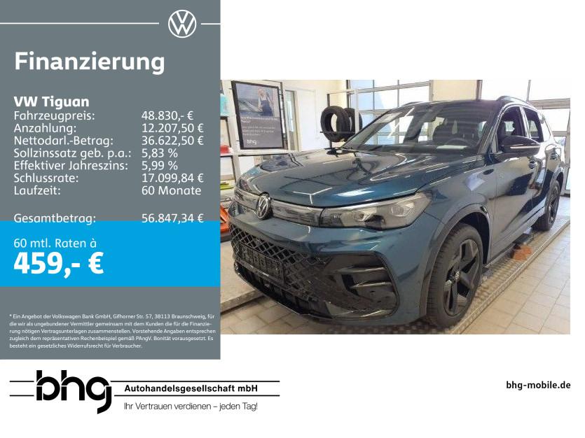 Volkswagen Tiguan 2.0 TDI 4Motion DSG R-Line