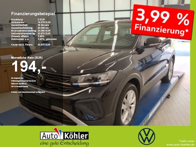 Volkswagen T-Cross TSi Black+CarPlay+ACC+LED+Navi+Virt