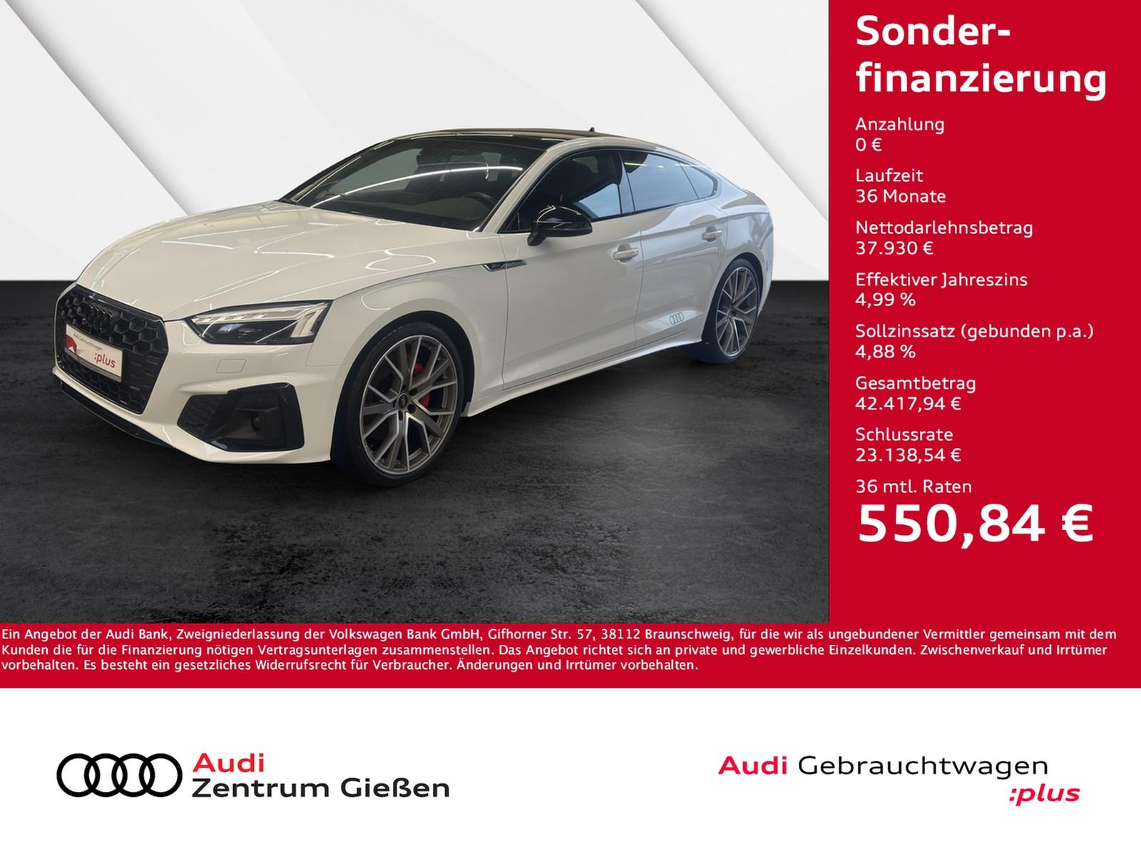 Audi A5 50 TDI Quattro S-Line Sportback