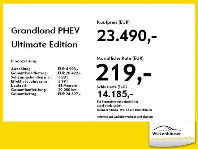 Opel Grandland X Ultimate