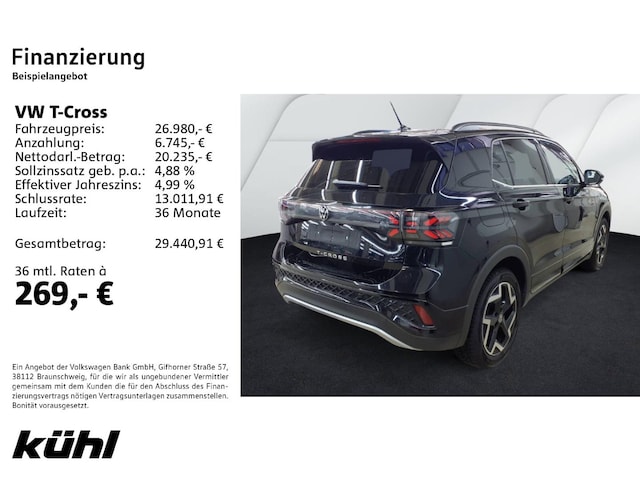 Volkswagen T-Cross 1.5 TSI DSG IQ.Drive R-Line