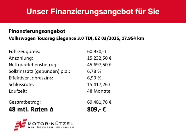 Volkswagen Touareg 3.0 V6 TDI DSG