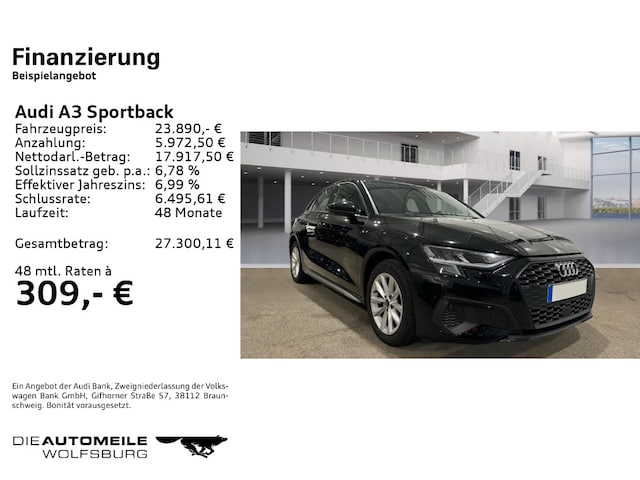 Audi A3 35 TFSI Sportback