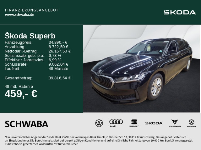 Skoda Superb 2.0 TDI Combi