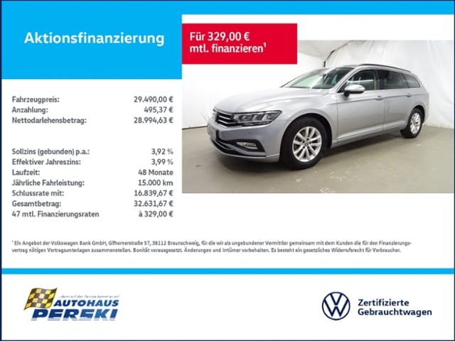 Volkswagen Passat 1.5 TSI DSG Variant