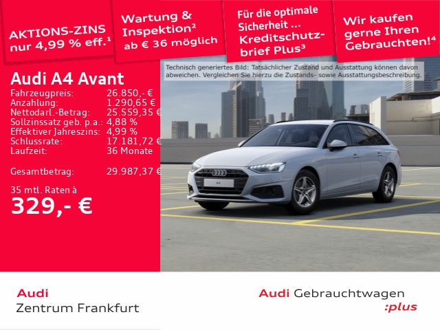 Audi A4 30 TDI Avant S-Tronic