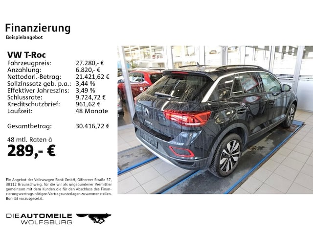 Volkswagen T-Roc 1.5 TSI DSG Move