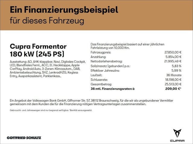 Cupra Formentor VZ e-Hybrid