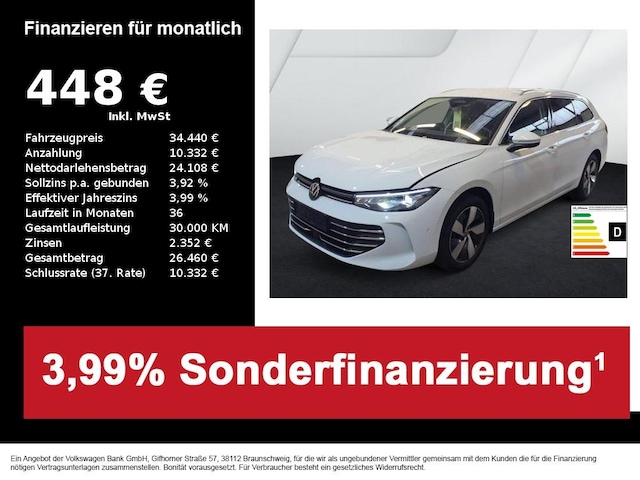 Volkswagen Passat 2.0 TDI Business DSG Variant