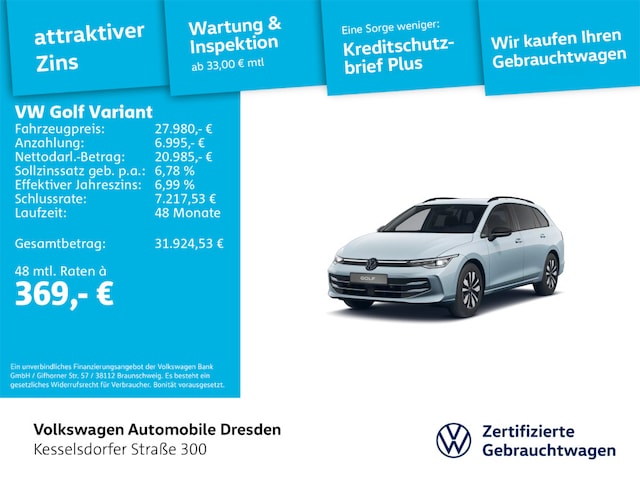 Volkswagen Golf 1.5 TSI Variant
