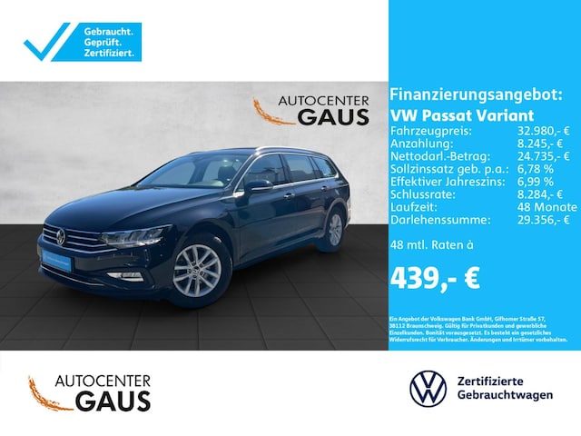 Volkswagen Passat 2.0 TDI Business DSG Variant