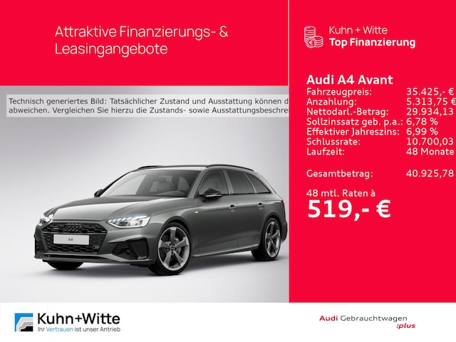 Audi A4 40 TFSI Avant Quattro S-Line S-Tronic