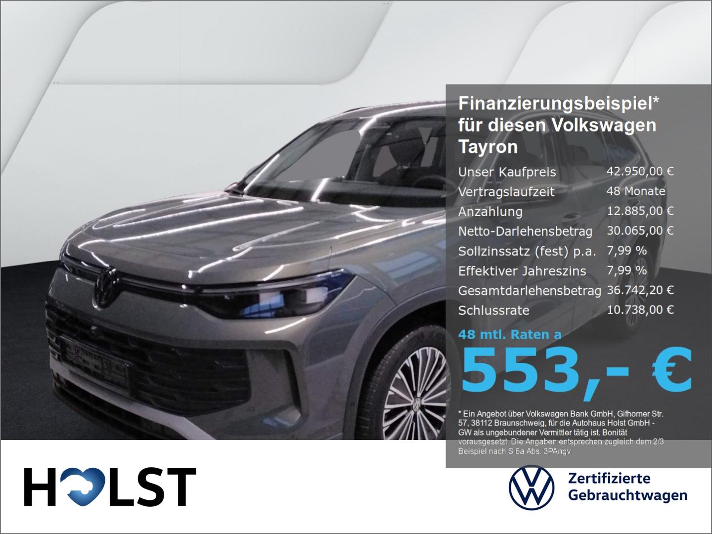 Volkswagen Tayron 2.0 TDI DSG IQ.Drive Life