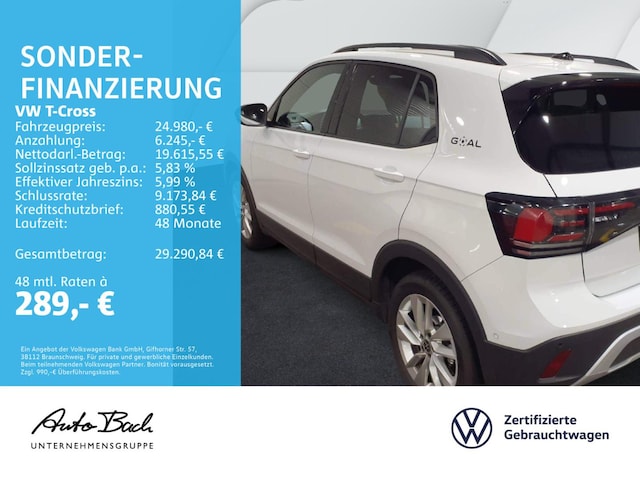 Volkswagen T-Cross 1.0 TSI DSG Life