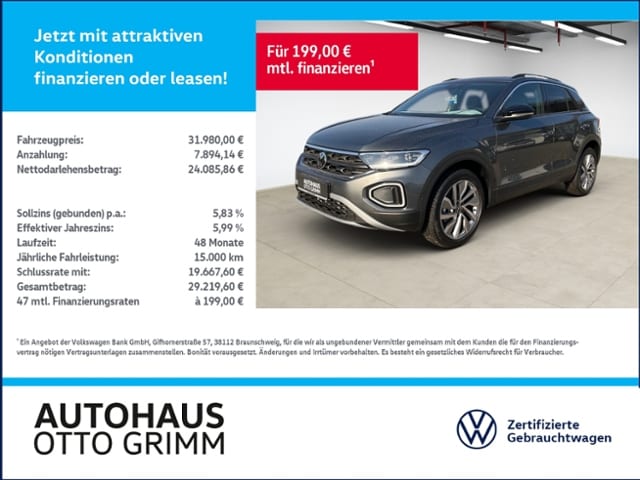 Volkswagen T-Roc 1.5 TSI DSG