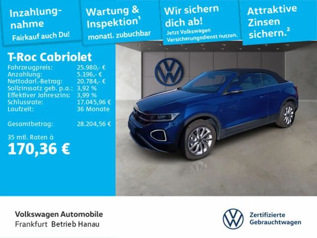 Volkswagen T-Roc 1.0 TSI Cabriolet
