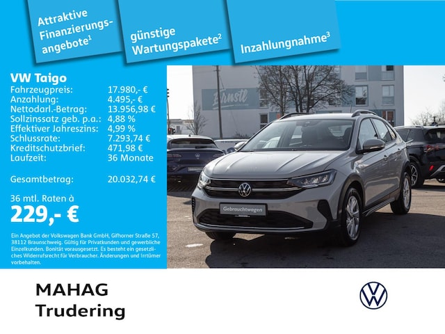 Volkswagen Taigo 1.0 TSI Life