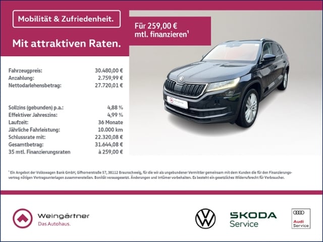 Skoda Kodiaq 2.0 TDI 4x4 Business