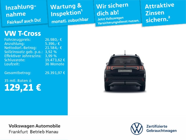 Volkswagen T-Cross 1.5 TSI DSG IQ.Drive R-Line