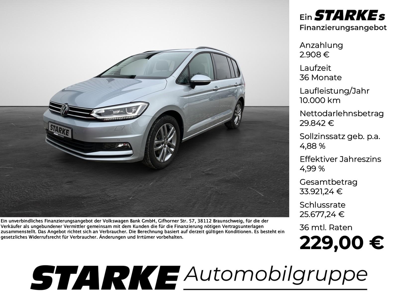 Volkswagen Touran 1.5 TSI Comfortline DSG