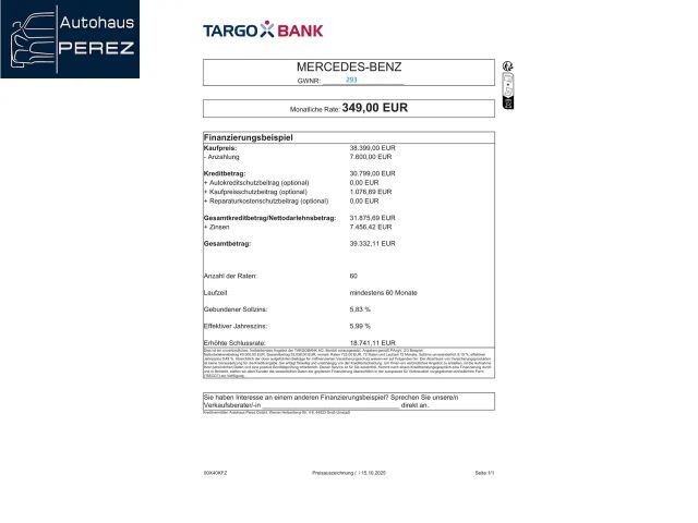 Mercedes-Benz CLA 250 4MATIC AMG Line Premium