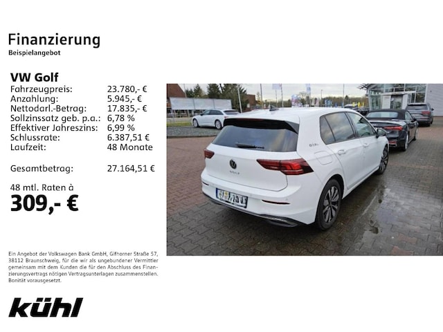 Volkswagen Golf 1.5 TSI Golf VIII