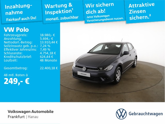 Volkswagen Polo Polo 1.0 Basis FrontAssist LED DAB+