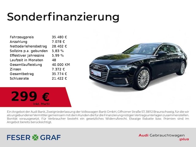 Audi A6 45 TFSI Avant Quattro S-Tronic