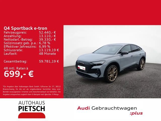 Audi Q4 e-tron S-Line Sportback
