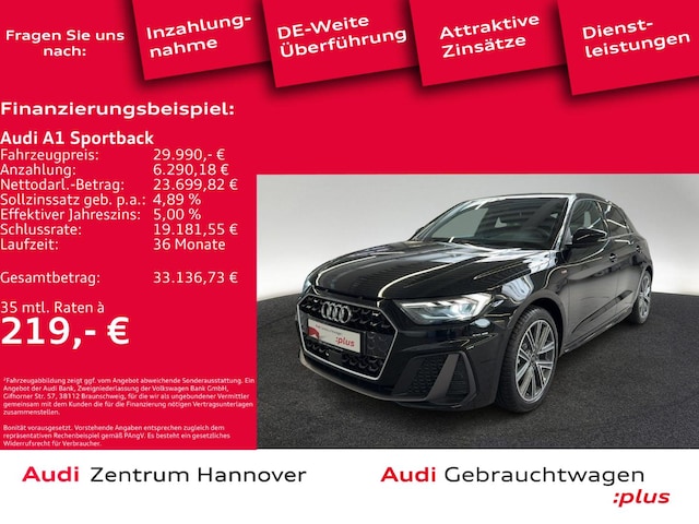 Audi A1 30 TFSI S-Line S-Tronic Sportback