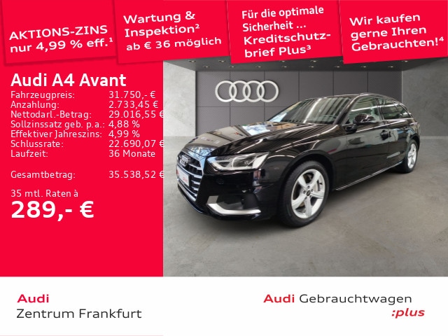 Audi A4 40 TFSI Avant S-Tronic