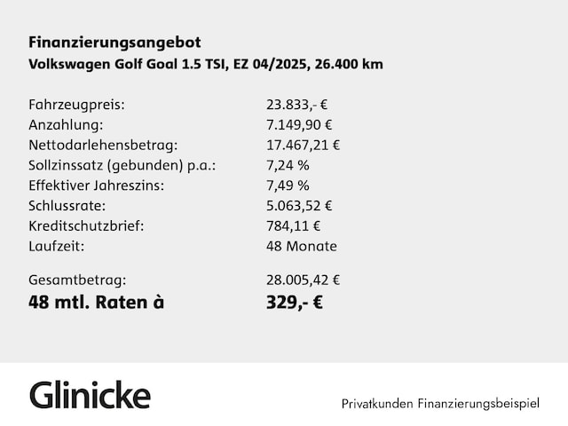 Volkswagen Golf 1.5 TSI Golf VIII