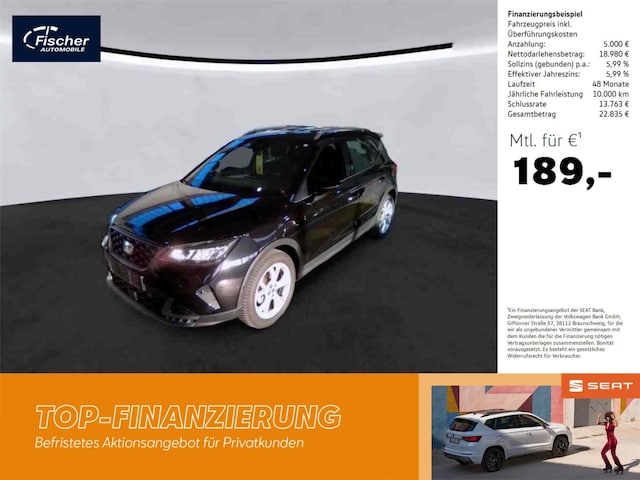 Seat Arona 1.5 TSI DSG FR-lijn