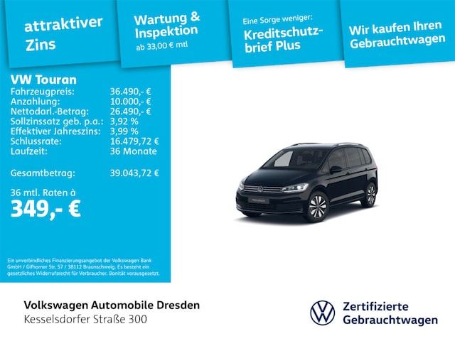 Volkswagen Touran 1.5 TSI Comfortline