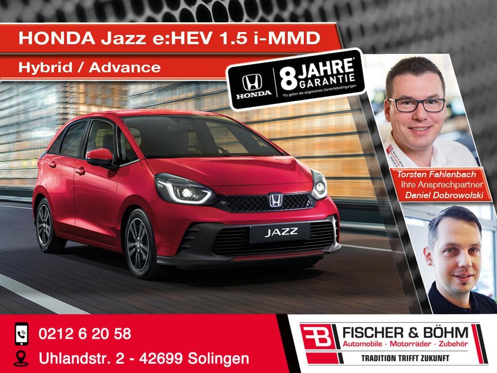 Honda Jazz 1.5 Advance Hybrid e:HEV i-MMD