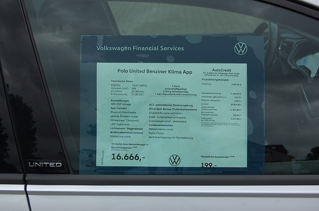 Volkswagen Polo Polo 1.0     CL   BT070 TSIM5F